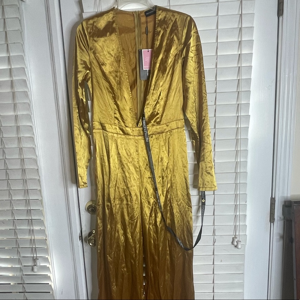 Pretty Little Thing - UK 10 US 6 EU 38 - Mustard